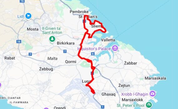 Malta Bus Routes TD2