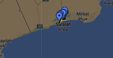 Muscat Bus Route 20, From Al Saadah to Salalah Port 1