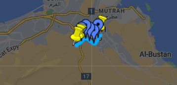 Muscat Bus Route 3, From wadi Adai to Ruwi Bus Station