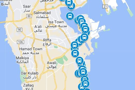 Bahrain Bus Route No X6