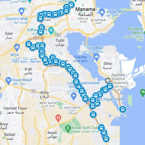 Bahrain Bus Route Number 20