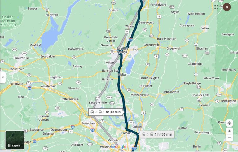 Megabus 4 Routes US Mega Bus Route No: AT02 Runs from Albany to Glens Falls Timetables ...