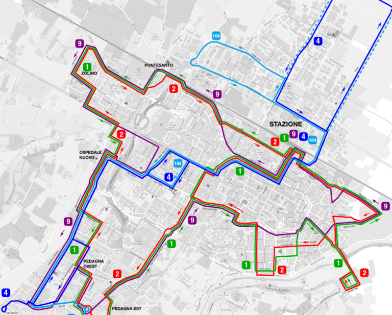 Tper bus Line: 851 DIRECT Rioveggio - Casalecchio di Reno Timetables ...