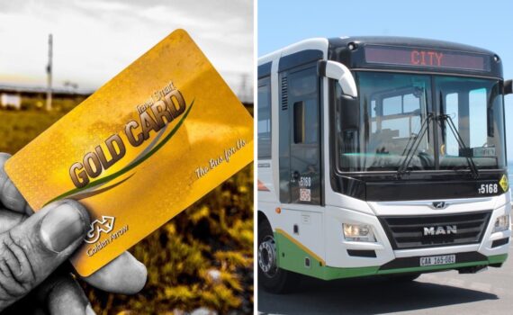 Gold Card in Cape Town Bus